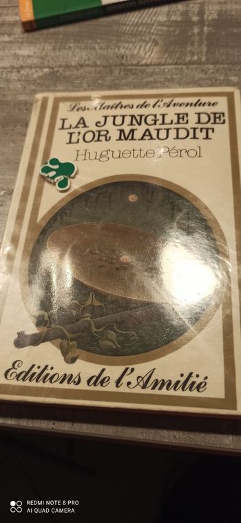 Livre la jungle de l'or maudit