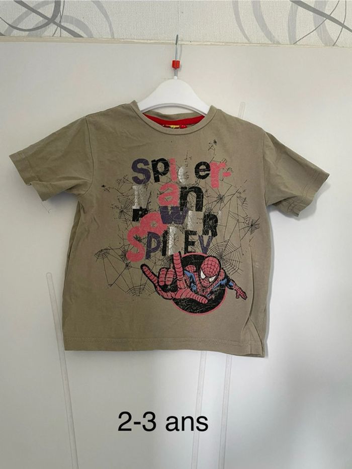 Tee-shirts Spiderman 2-3 ans