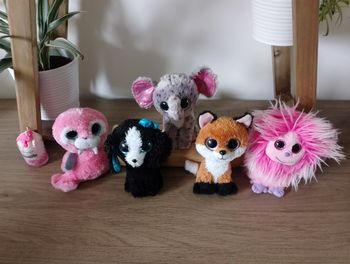 5 peluches Ty