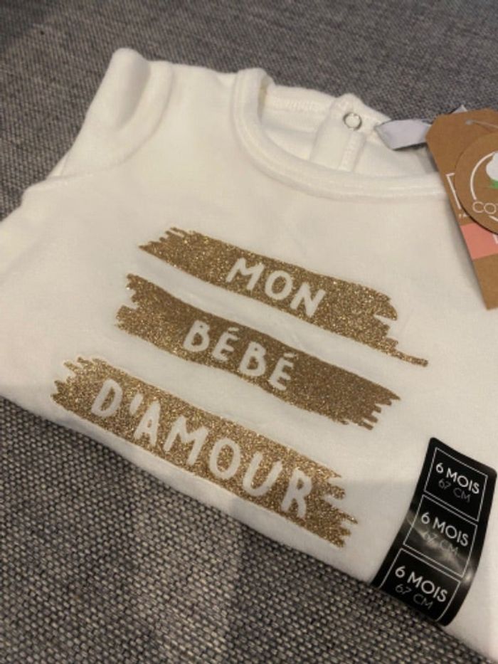 Pyjama mixte 6 mois doux