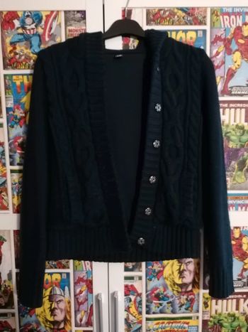 Veste épaisse à capuche femme taille S