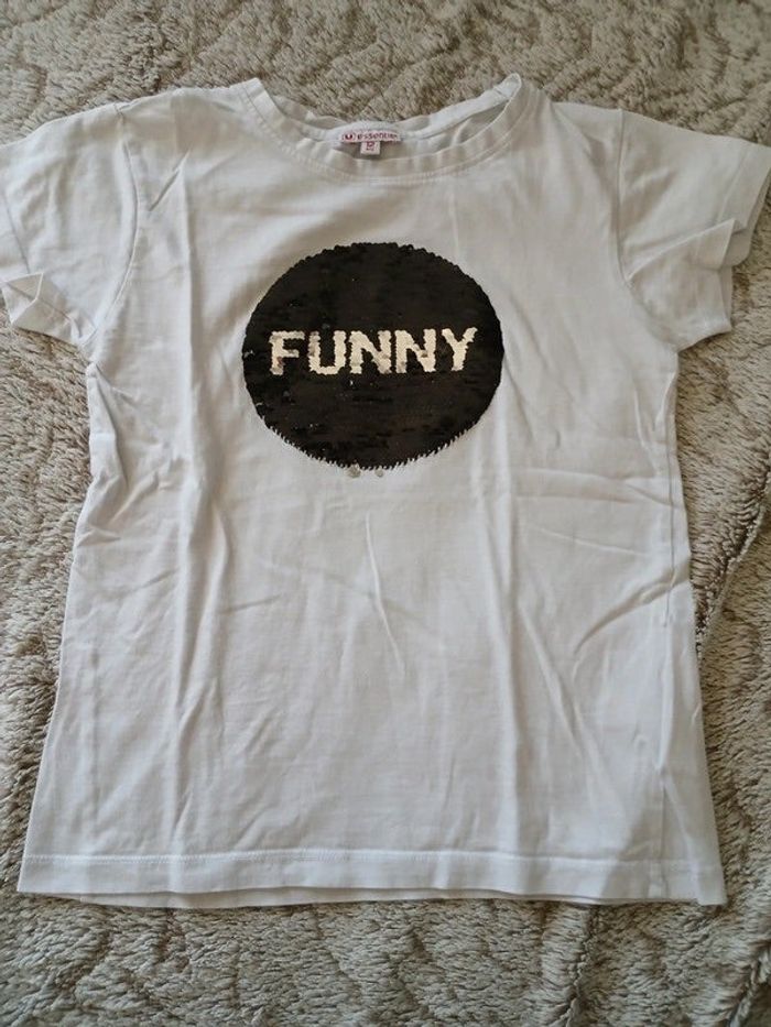 Tee-shirt manches courtes 12 ans