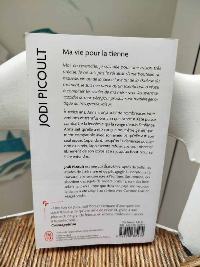 Ma Vie pour la Tienne de Jodi Picoult - photo numéro 2