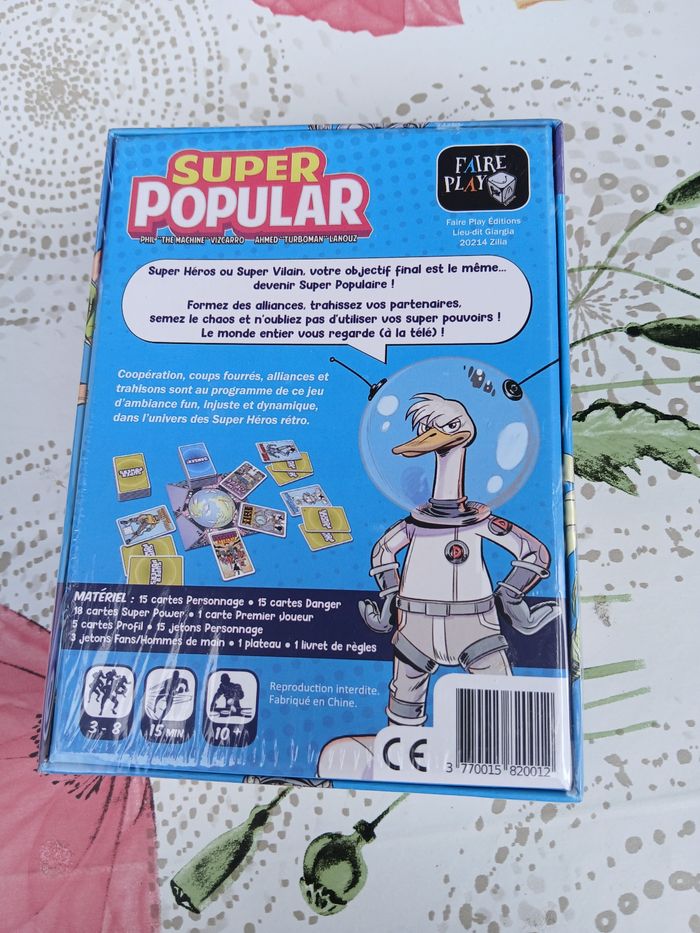 Jeux super popular neuf - photo numéro 2