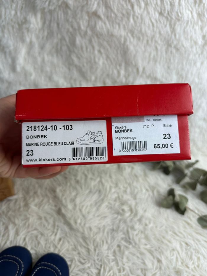 Paire de chaussures Kickers taille 23 - photo numéro 7