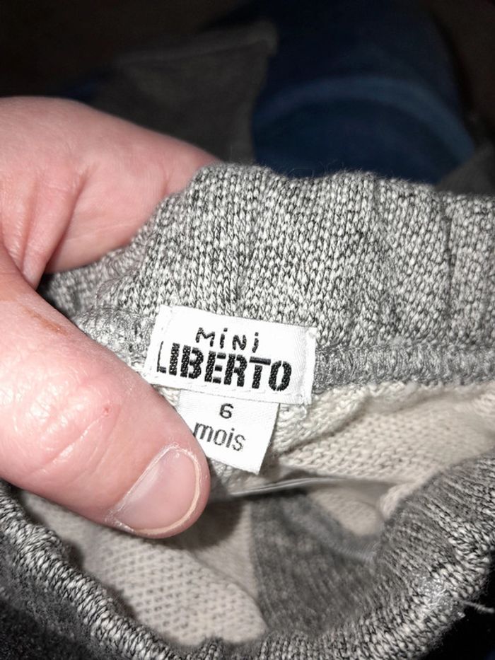 Pantalon habillé gris garçon 6 mois - photo numéro 2