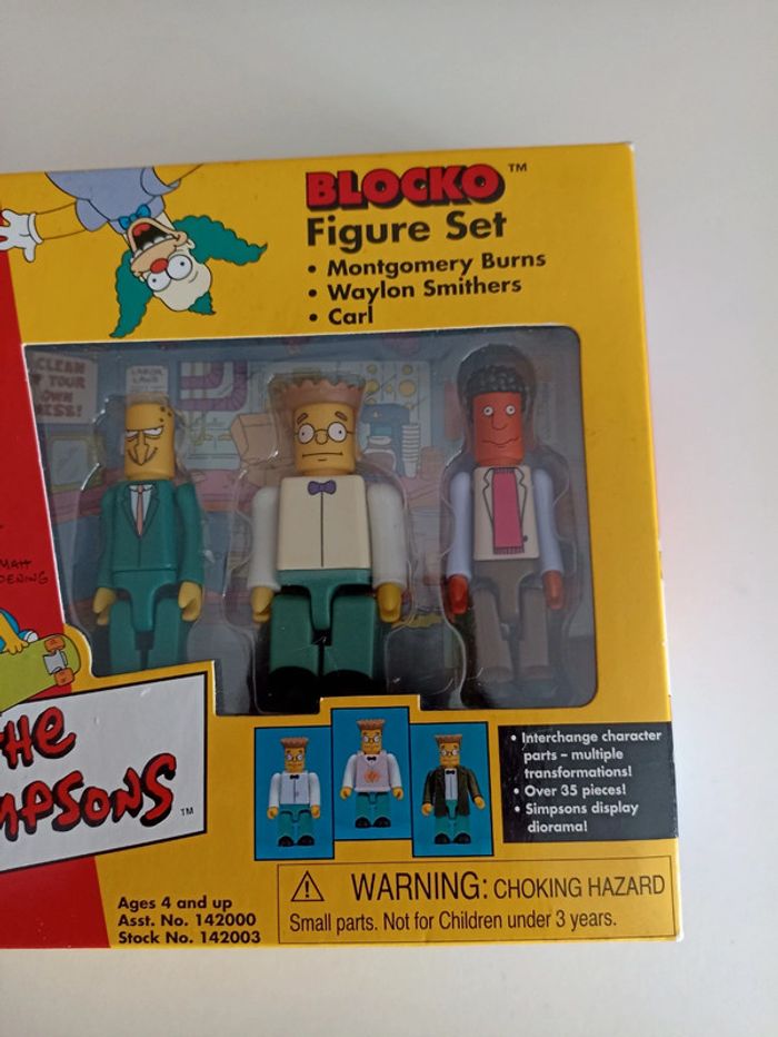 Playmate simpsons blocko set - photo numéro 3