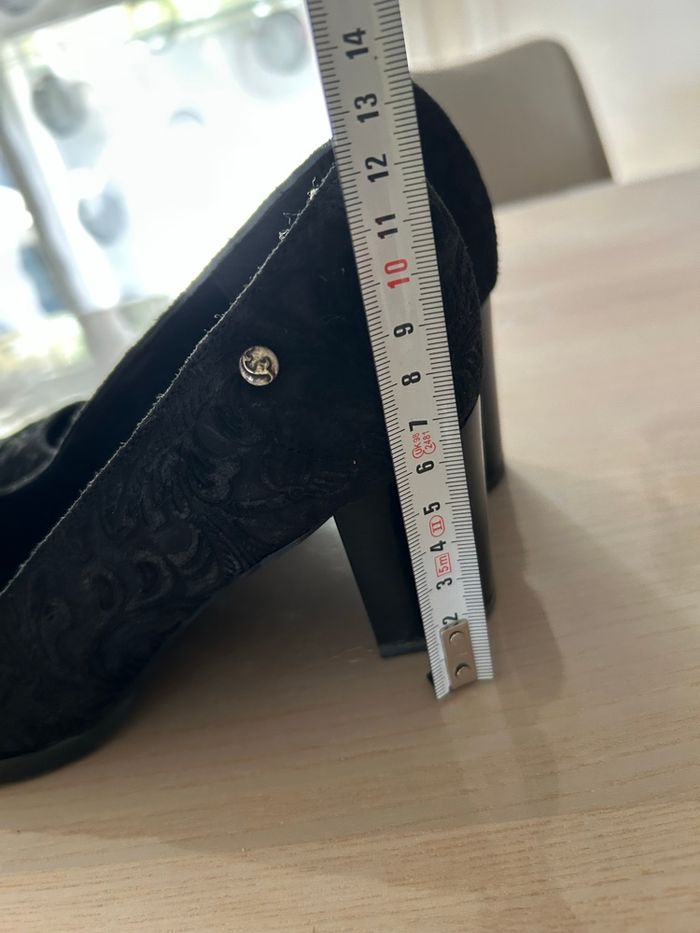 Chaussures noir à talon t37 - photo numéro 2