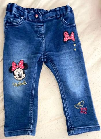 Jean bleu minnie disney 18 mois