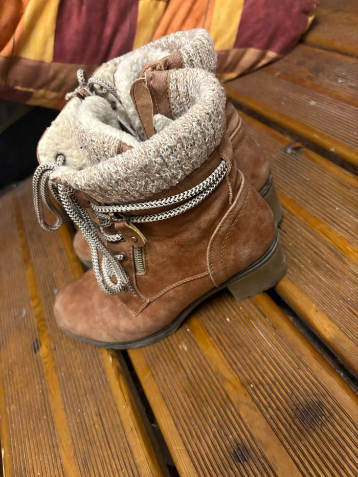 Chaussure femme taille 37 bottines - photo numéro 3