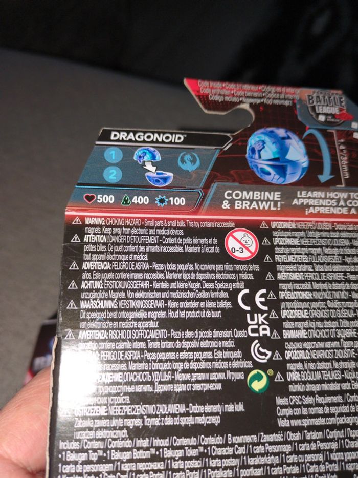 Lot de 3 figurines Bakugan - photo numéro 3