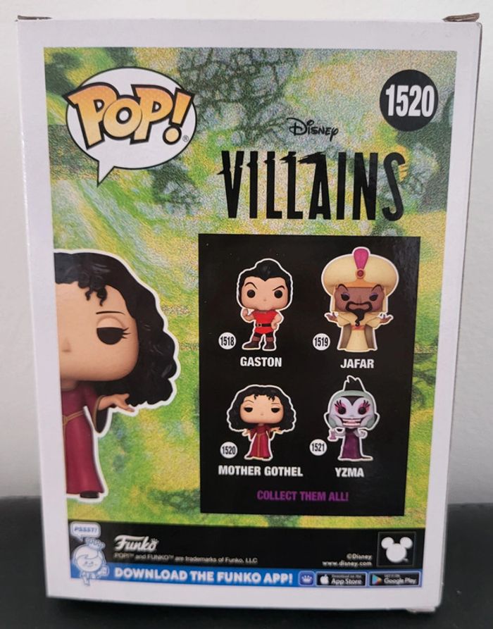 Pop neuve Mother gothel mère gothel 1520 villains - photo numéro 3