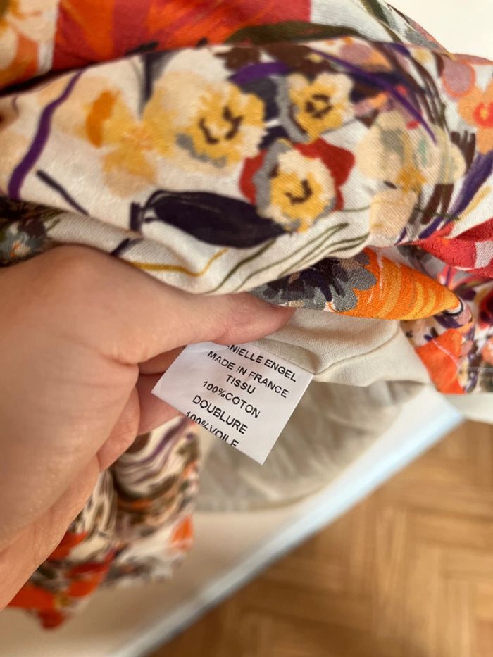 Robe à imprimés champêtre - Taille L - photo numéro 10