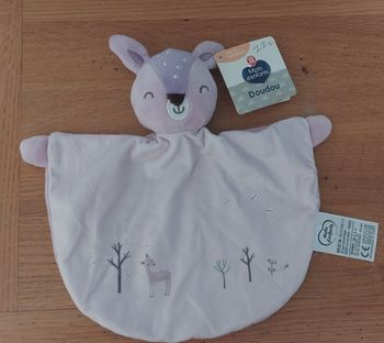 Doudou plat Biche - Neuf