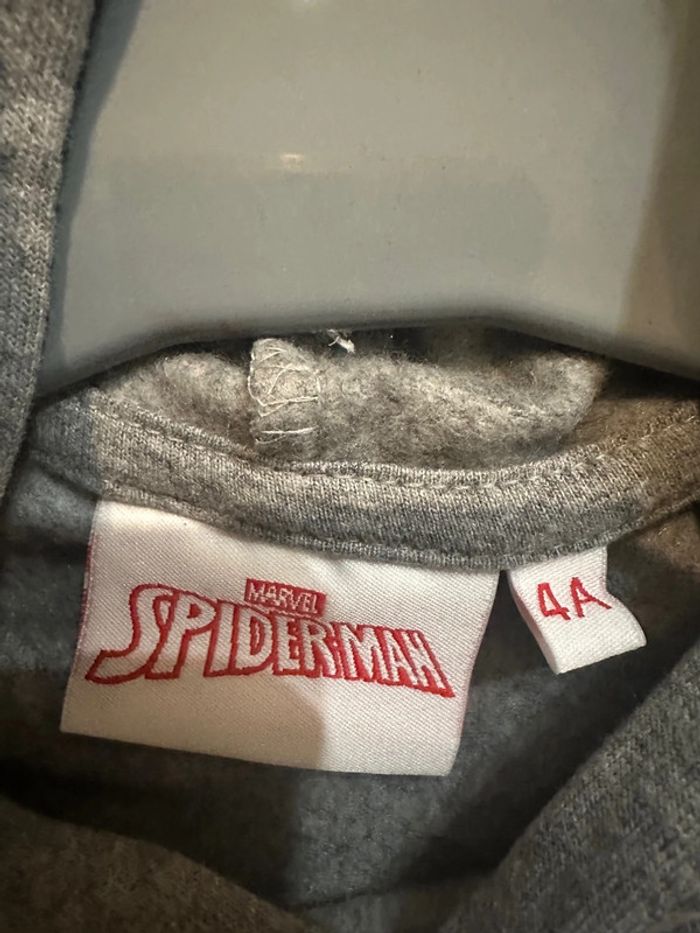 Sweat fin spider man 4 ans - photo numéro 4