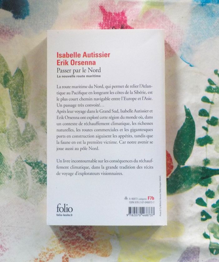 PASSER PAR LE NORD par I. AUTISSIER et E. ORSENNA Ed. Folio - photo numéro 3