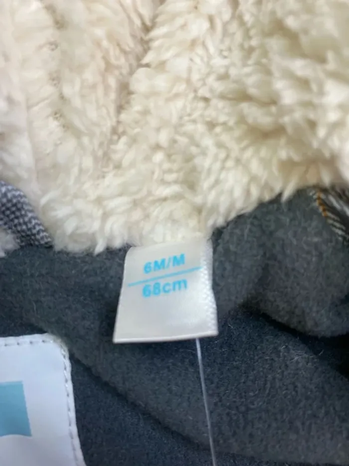 Doudoune bébé garçon - capuche - Obaïbi- Taille 6 mois - photo numéro 8