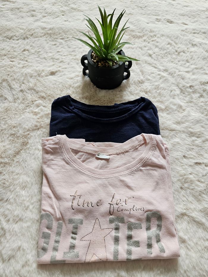 Lot de 2 Tee-shirt- 8 ans - photo numéro 2