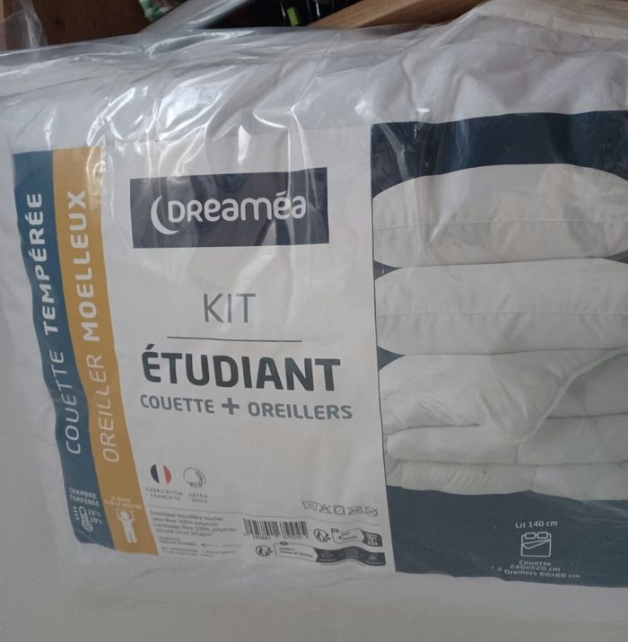 Kit couette / oreillers dreamea - photo numéro 2