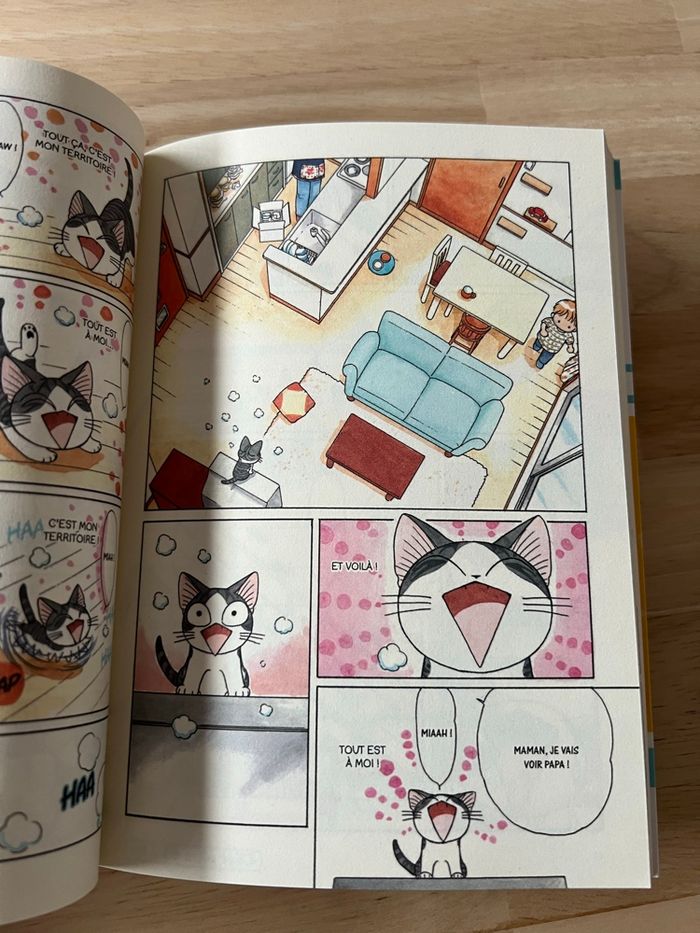 Manga Chi, Une Vie de Chat – Tome 4 – Konami Kanata – Bon État - photo numéro 4