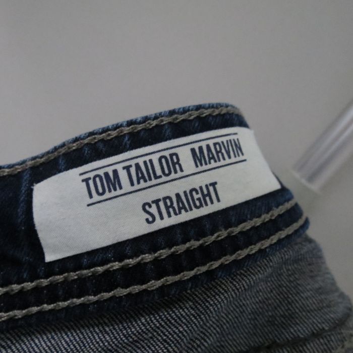 Jean Tom Tailor Marvin – Coupe Straight – Bleu Denim - photo numéro 7