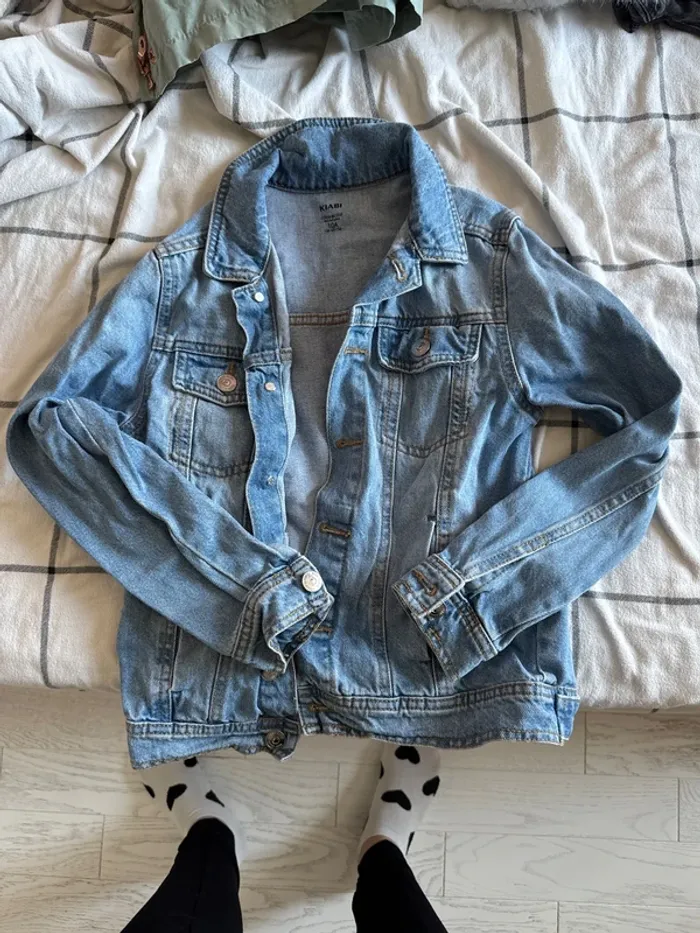 Veste jean Kiabi