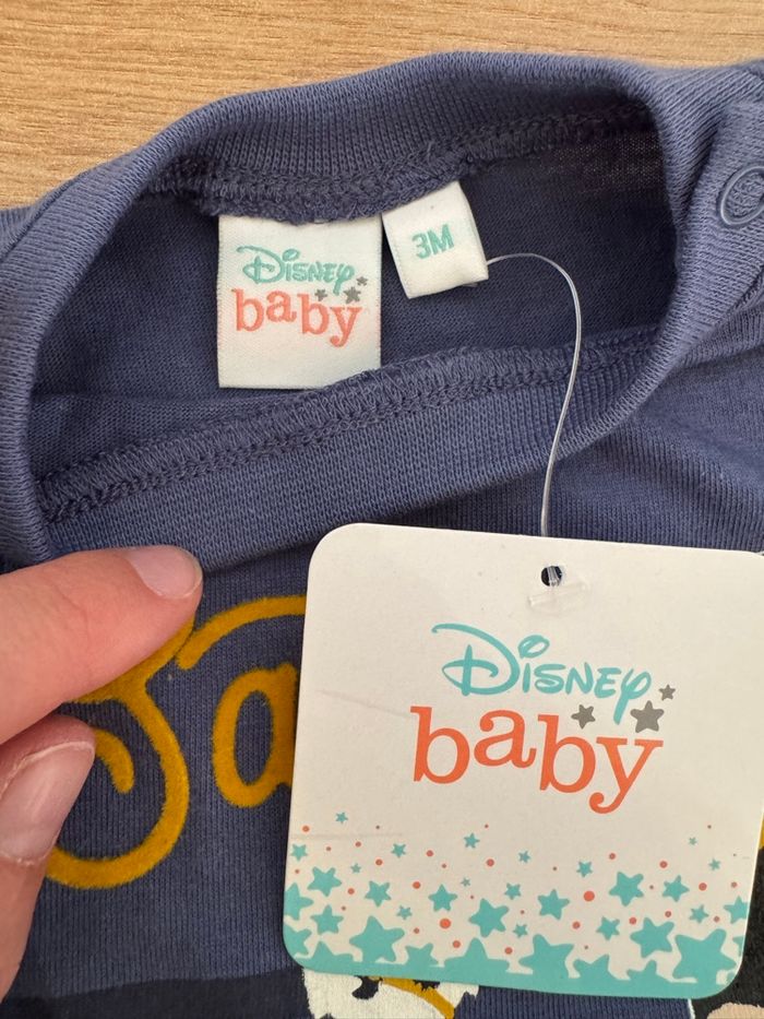 Lot de vêtements 8 pièces (4 hauts + 4 bas) - taille 3 mois - photo numéro 8