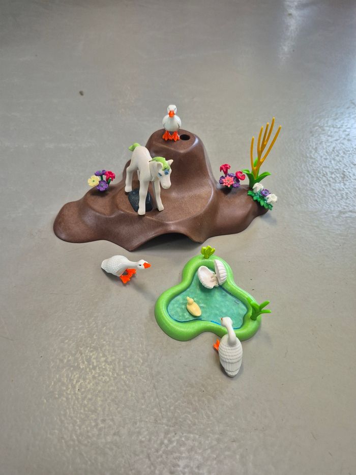 Playmobil  Île licorne et canards