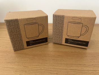 2 tasses à café - Neuves