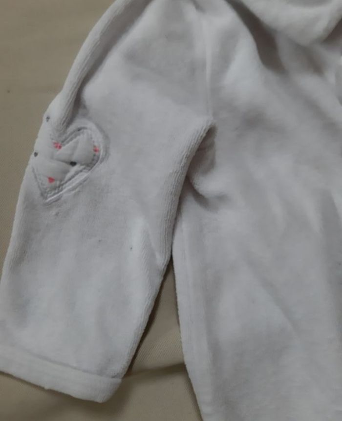 Pyjama en velours fille - Tape à l'Œil - 9 mois - photo numéro 4