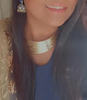 Collier ras du cou, doré, style Bohème