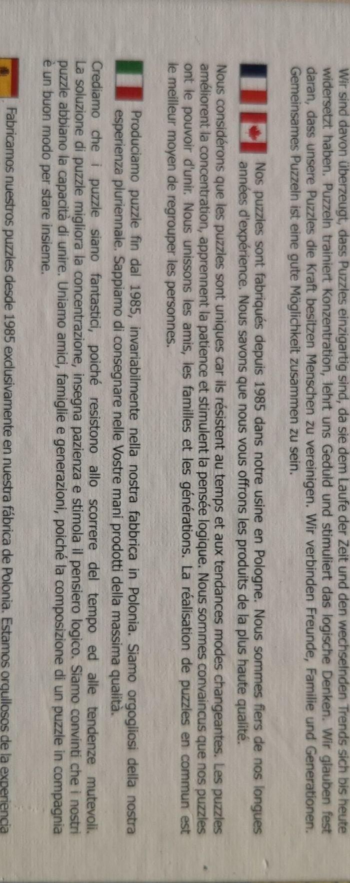 Puzzle 1000 pieces - photo numéro 2