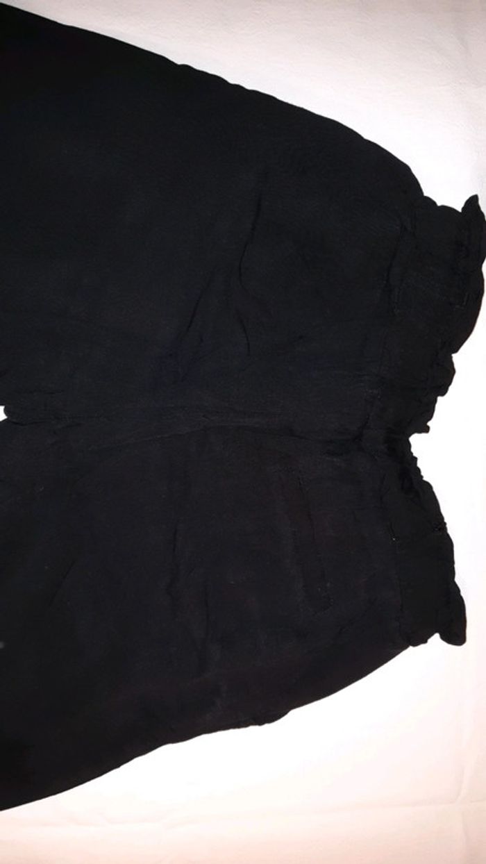 Pantalon noir avec ceinture en taille 12 ans, Gémo. - photo numéro 6