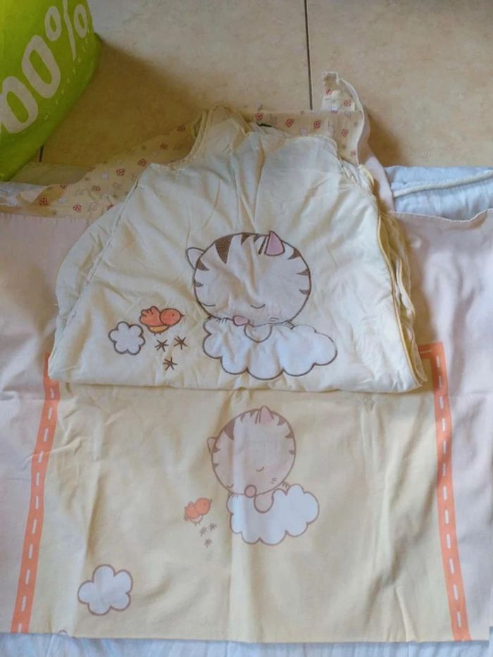 Housse couette  et gigoteuse