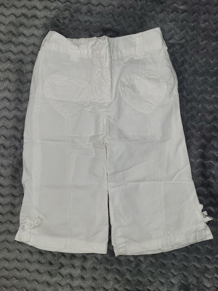 Pantalon couleur blanc taille 18 mois