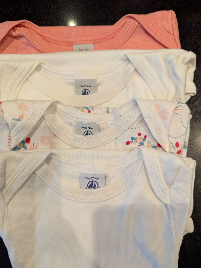 Bodies Petit bateau lot de 4 - photo numéro 5