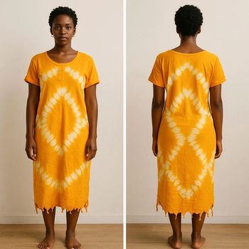 Robe décontracté tie and due vibrant