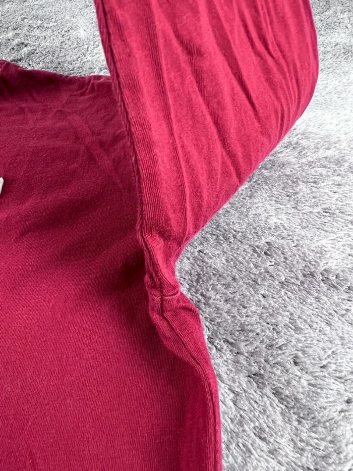 T-shirt manches longues Converse All Star Bordeaux – Taille XL - photo numéro 13