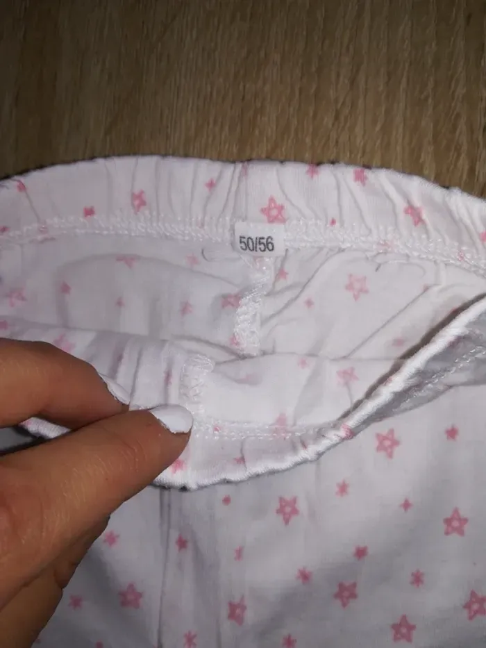 Lot de 6 pantalons leggings, été, bébé fille, 3/6mois - photo numéro 9
