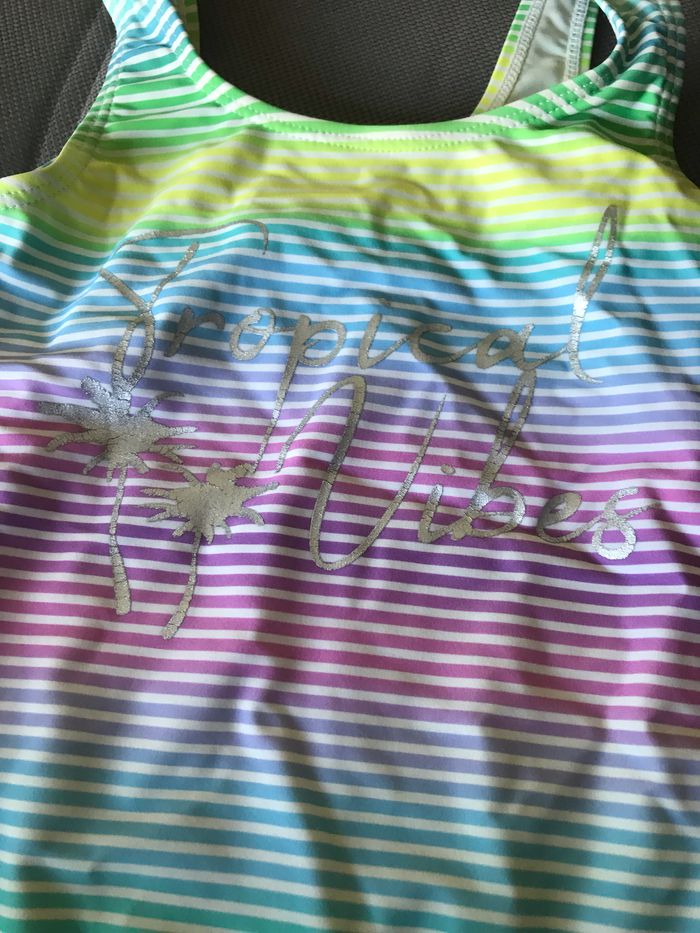 Maillot de bain 1 pièce fille 5 ans - photo numéro 2