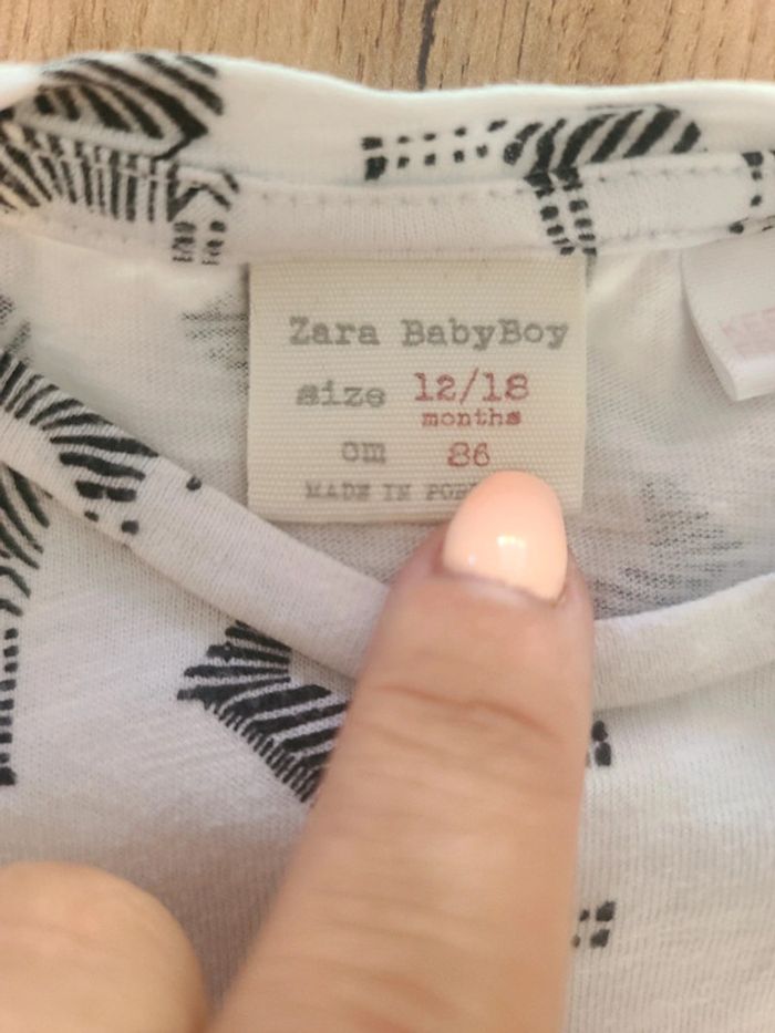 Lot de 2 Tee-shirt zara - photo numéro 4