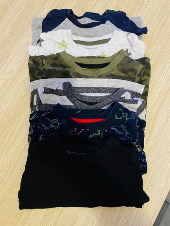 Lot de 6 teeshirt