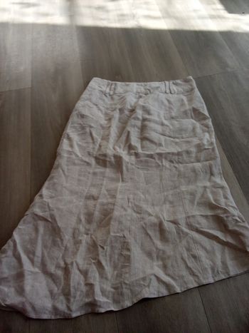 Jupe beige