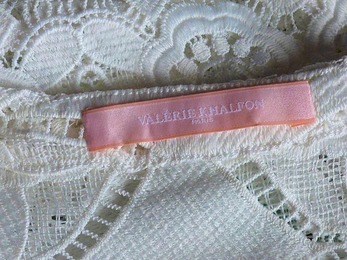 Top blanc dentelle Valérie Khalfon - photo numéro 4