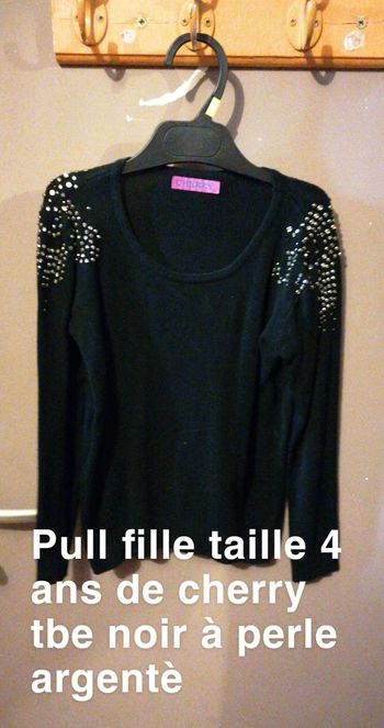 Pull fille taille 4 ans