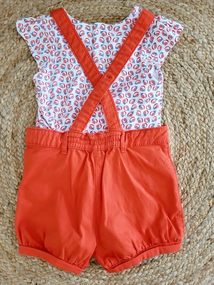Ensemble T-shirt Short Obaibi 24 mois - photo numéro 2