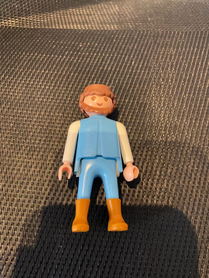 Playmobil figurine homme brun à barbe pièces détachées - photo numéro 3