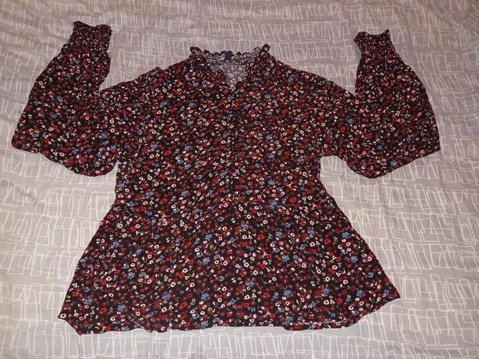 blouse fleurie 12 ans