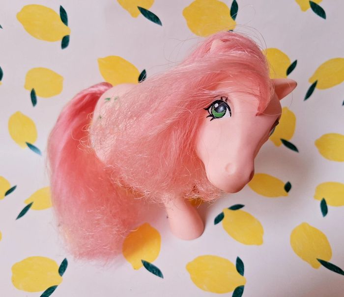 My Little Pony G1 Cherry Jubilee 1984 Hong Kong Vintage Très Bon État