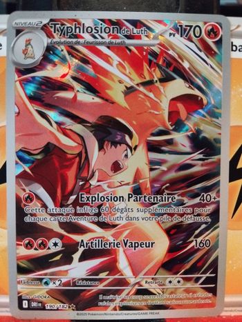 Typhlosion de luth EV10 AR